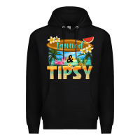 Black tanned and tipsy Premium Hoodie - texasbilliewilder