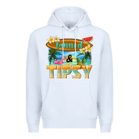 White tanned and tipsy Premium Hoodie - texasbilliewilder