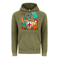 Vintage Olive nurse  and fall Vintage Hoodie - AdoDesignShop