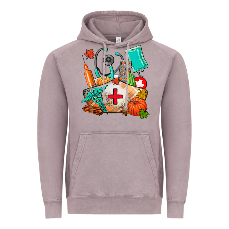 Nurse  And Fall Vintage Hoodie by AdoDesignShop | Teevron