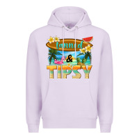 Lilac tanned and tipsy Premium Hoodie - texasbilliewilder
