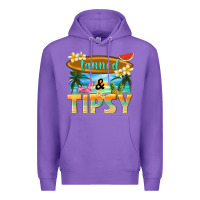 Purple tanned and tipsy Premium Hoodie - texasbilliewilder