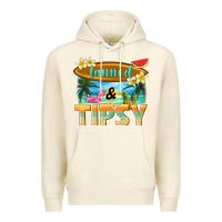 Sandshell tanned and tipsy Premium Hoodie - texasbilliewilder