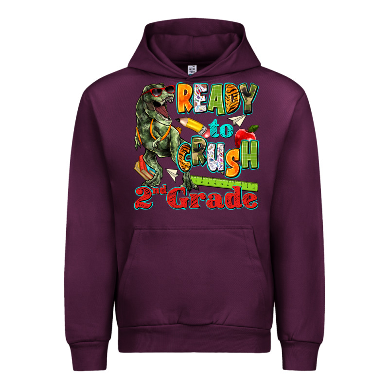Ready To Crush Second Grade Urban Hoodie by texasbilliewilder | Teevron