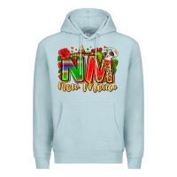 Blue Mist new mexico Premium Hoodie - Zillion Design Studio