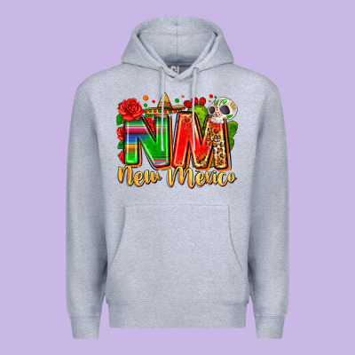 New Mexico Premium Hoodie Designed By Zillion Design Studio