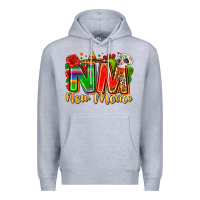 Heather Grey new mexico Premium Hoodie - Zillion Design Studio