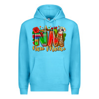 Ocean Blue new mexico Premium Hoodie - Zillion Design Studio