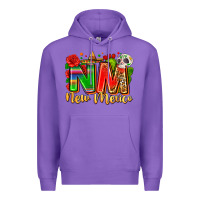 Purple new mexico Premium Hoodie - Zillion Design Studio