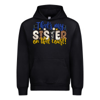 Black that s my sister on that court Urban Hoodie - Zillion Design Studio