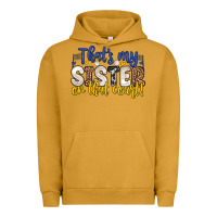 Pigment Peanut Butter that s my sister on that court Urban Hoodie - Zillion Design Studio
