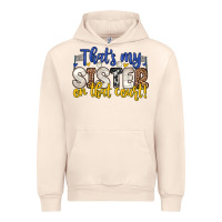 Sandshell that s my sister on that court Urban Hoodie - Zillion Design Studio