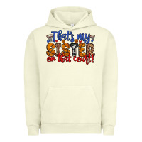 Pigment Pistachio that s my sister on that court Urban Hoodie - Zillion Design Studio