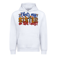 White that s my sister on that court Urban Hoodie - Zillion Design Studio