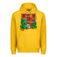 Lemon new mexico map Premium Hoodie - Zillion Design Studio