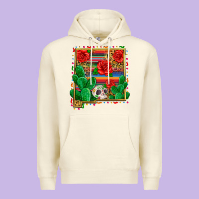 New Mexico Map Premium Hoodie Designed By Zillion Design Studio