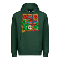 Sports Green new mexico map Premium Hoodie - Zillion Design Studio