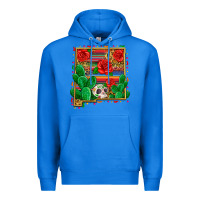 True Royal new mexico map Premium Hoodie - Zillion Design Studio