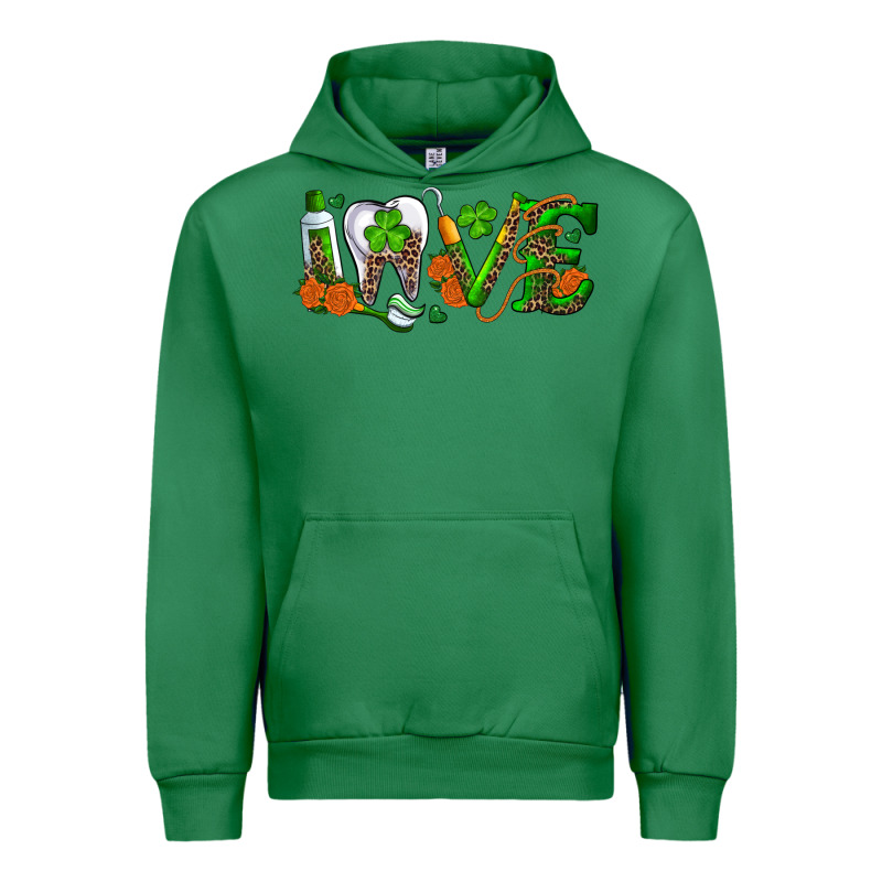 Dental Love St Patricks Day Urban Hoodie by RanaPortraitStore | Teevron