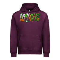 Mauve Wine dental love st patricks day Urban Hoodie - RanaPortraitStore