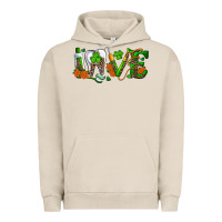 Pigment French Oak dental love st patricks day Urban Hoodie - RanaPortraitStore