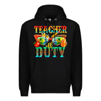 Black teacher off duty Premium Hoodie - texasbilliewilder