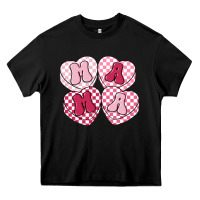 Black mama candy hearts Heavy Core Tee - LillyAllenDesigns