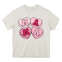 Cream mama candy hearts Heavy Core Tee - LillyAllenDesigns
