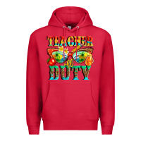 Cardinal teacher off duty Premium Hoodie - texasbilliewilder