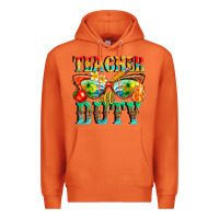 Carrot teacher off duty Premium Hoodie - texasbilliewilder