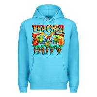 Ocean Blue teacher off duty Premium Hoodie - texasbilliewilder