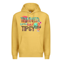 Antique Gold tanned and tipsy Premium Hoodie - texasbilliewilder