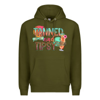 Army Green tanned and tipsy Premium Hoodie - texasbilliewilder