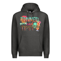 Charcoal Heather tanned and tipsy Premium Hoodie - texasbilliewilder