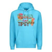 Ocean Blue tanned and tipsy Premium Hoodie - texasbilliewilder