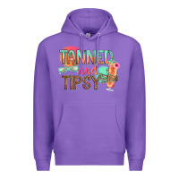 Purple tanned and tipsy Premium Hoodie - texasbilliewilder