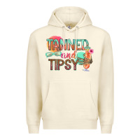 Sandshell tanned and tipsy Premium Hoodie - texasbilliewilder
