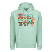 Seafoam tanned and tipsy Premium Hoodie - texasbilliewilder
