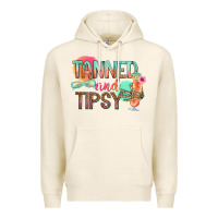 Tofu tanned and tipsy Premium Hoodie - texasbilliewilder
