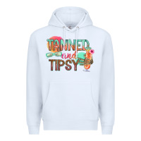 White tanned and tipsy Premium Hoodie - texasbilliewilder