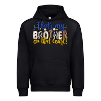 Black that s my brother on that court Urban Hoodie - Zillion Design Studio