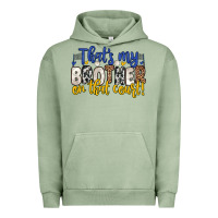 Pigment Oil Green that s my brother on that court Urban Hoodie - Zillion Design Studio