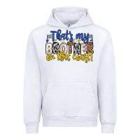 White that s my brother on that court Urban Hoodie - Zillion Design Studio