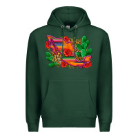 Sports Green mexico map Premium Hoodie - Zillion Design Studio