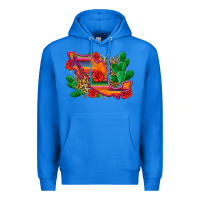 True Royal mexico map Premium Hoodie - Zillion Design Studio