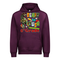 Mauve Wine ready to crush sixth grade Urban Hoodie - texasbilliewilder