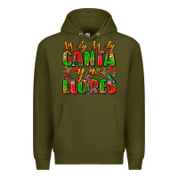 Army Green ay ay ay ay canta y no llores Premium Hoodie - Zillion Design Studio