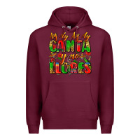 Burgundy ay ay ay ay canta y no llores Premium Hoodie - Zillion Design Studio