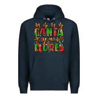 Navy ay ay ay ay canta y no llores Premium Hoodie - Zillion Design Studio