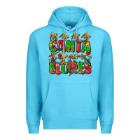 Ocean Blue ay ay ay ay canta y no llores Premium Hoodie - Zillion Design Studio